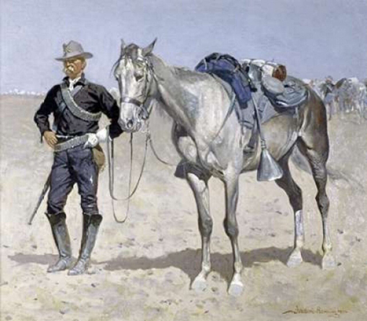 Trooper of the Plains Poster Print by Frederic Remington - Item # VARPDX282717